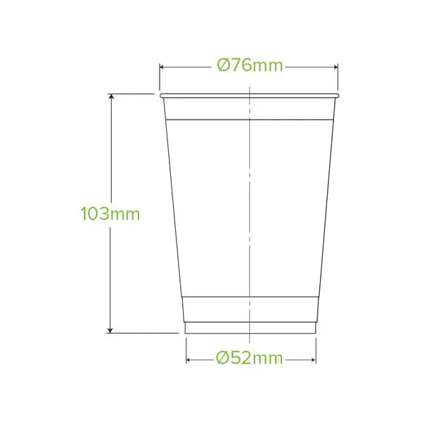 280ml Clear BioCup