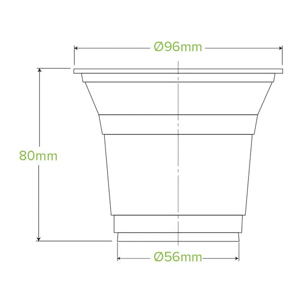 300ml Clear BioCup