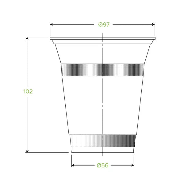 360ml Clear BioCup