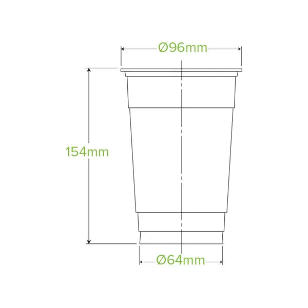 700ml Clear BioCup