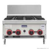 Gas Cook top 4 burner - RB-4E