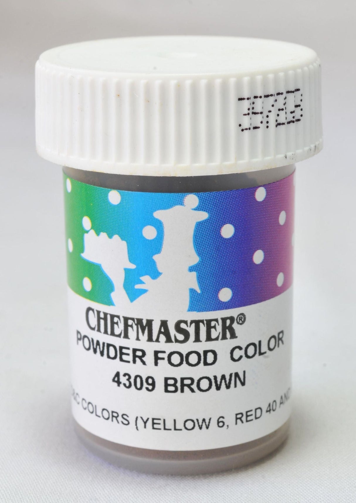 Chefmaster Powder Colour Brown 3g