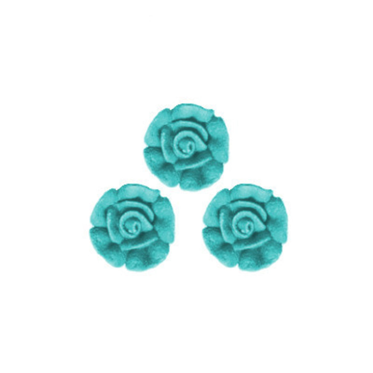 Icing Blue Roses 15mm, packet of 24