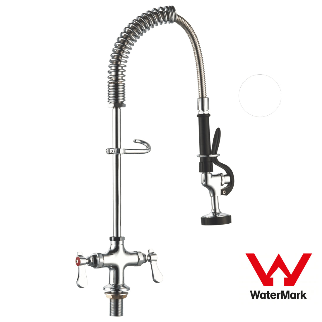 Sunmixer Mini Pre Rinse Unit with 180mm Riser and 560mm Hose T98001MN-1