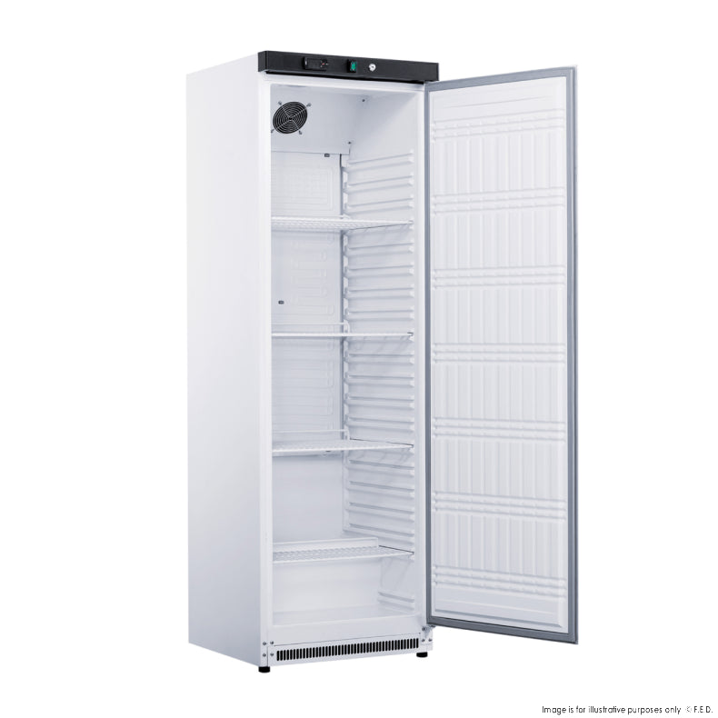 FED-X 350L S/S Single Solid Door Fridge XR400SS