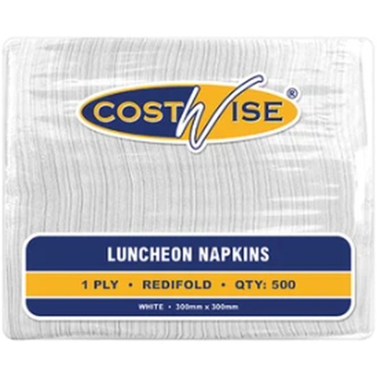 1 Ply Redifold Luncheon Serviettes - Cafe Supply