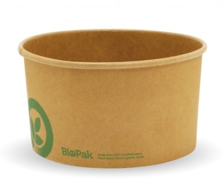 1,000ML LARGE KRAFT BIOBOWL - Cafe Supply