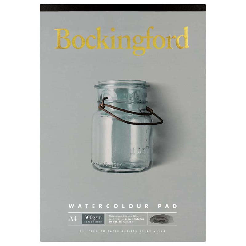 Bockingford Pad Watercolour A4 300gsm 10 Leaf - Cafe Supply