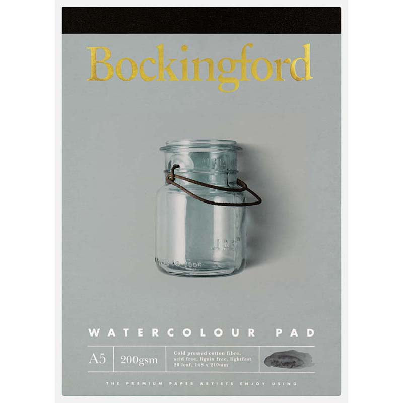 Bockingford Pad Watercolour A5 200gsm 20 Leaf - Cafe Supply