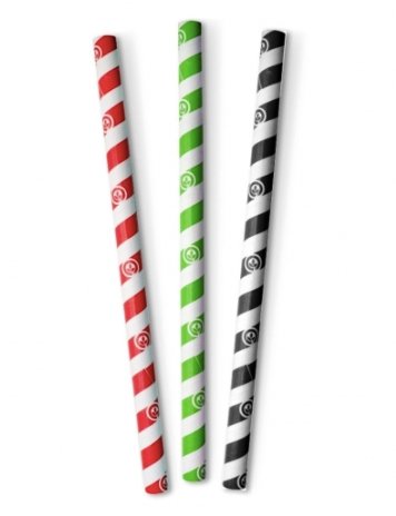 10MM MIXED JUMBO STRAWS - 20PK - Cafe Supply