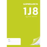 Warwick Exercise Book 1J8 36 Leaf A4 Quad 5mm