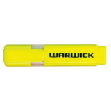 Warwick Highlighter Stubby Yellow