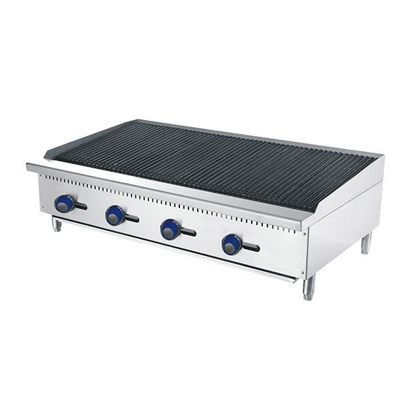 1220MM CHAR ROCK BROILER W1220 X D700 X H385 | COOKRITE 1 ATCB-48-LPG - Cafe Supply