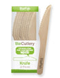 16CM WOODEN KNIFE - 10PK - Cafe Supply