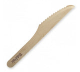 16CM WOODEN KNIFE - 10PK - Cafe Supply