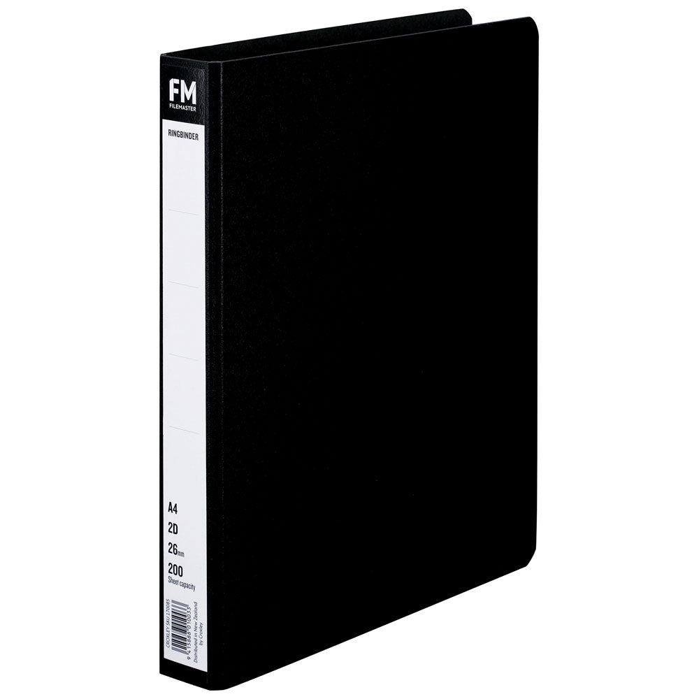 FM Ringbinder A4 Black Trunk Board