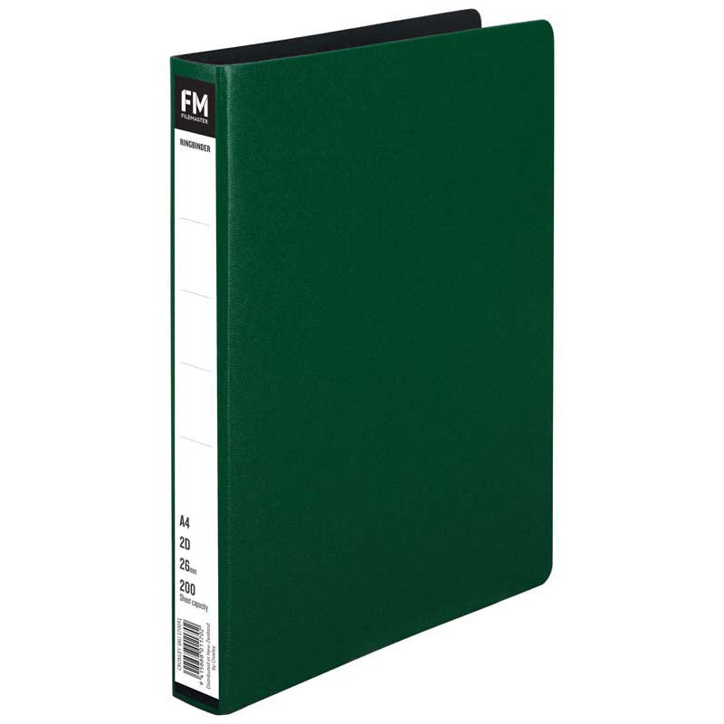 FM Ringbinder A4 Green Trunk Board