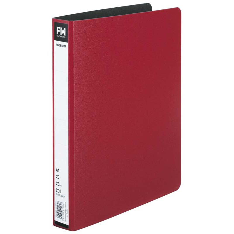 FM Ringbinder A4 Red Trunk Board