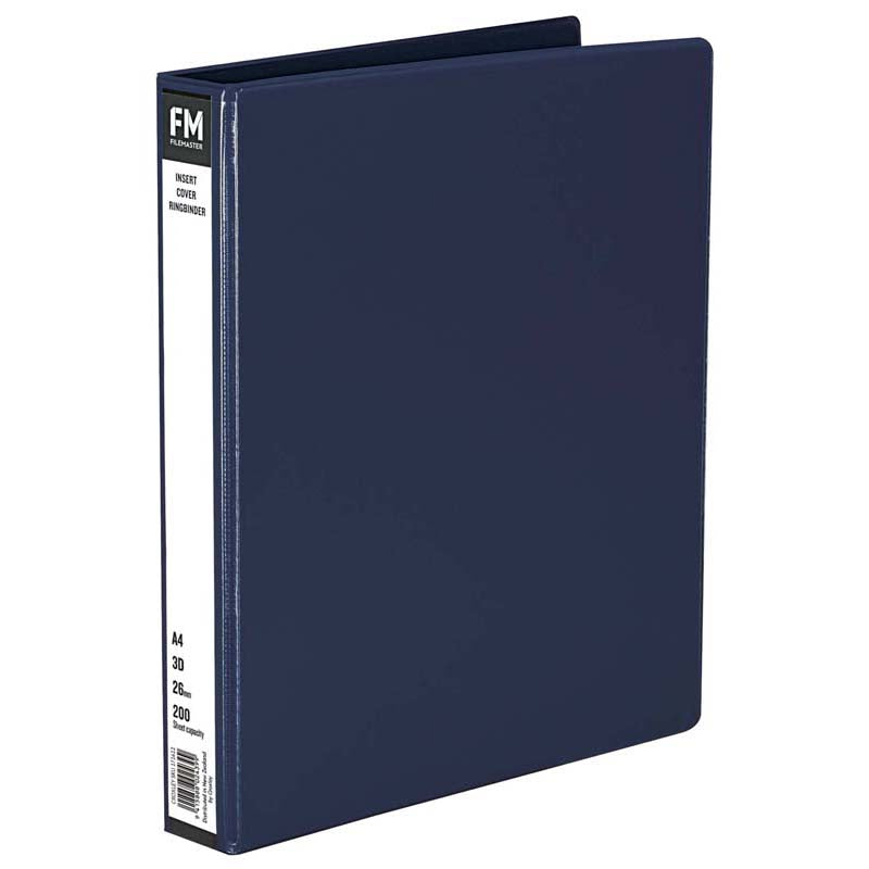 FM Binder Overlay A4 3/26 Blue Insert Cover