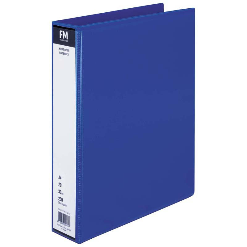 FM Binder Overlay A4 2/38 Light Blue Insert Cover