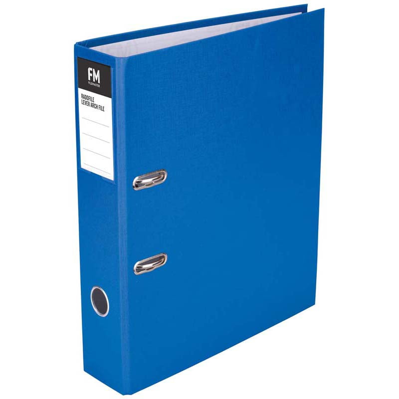 FM Binder Radofile Blue Foolscap Lever Arch