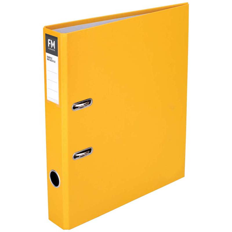 FM Binder Radofile Mini Yellow A4 Lever Arch