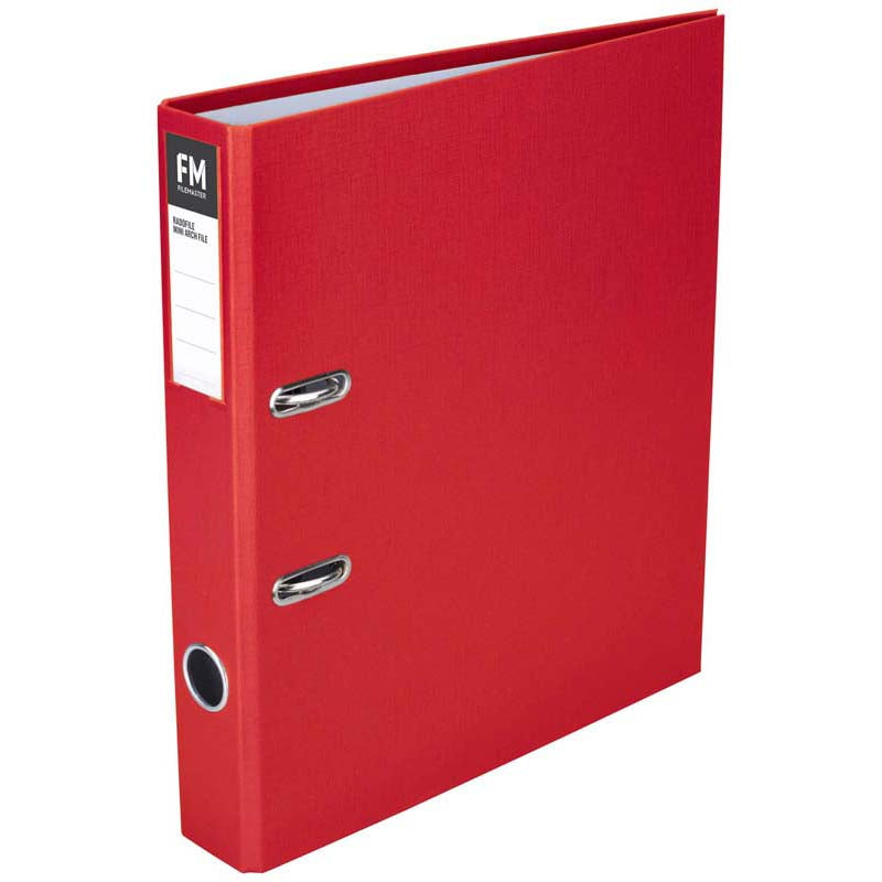 FM Binder Radofile Mini Red A4 Lever Arch