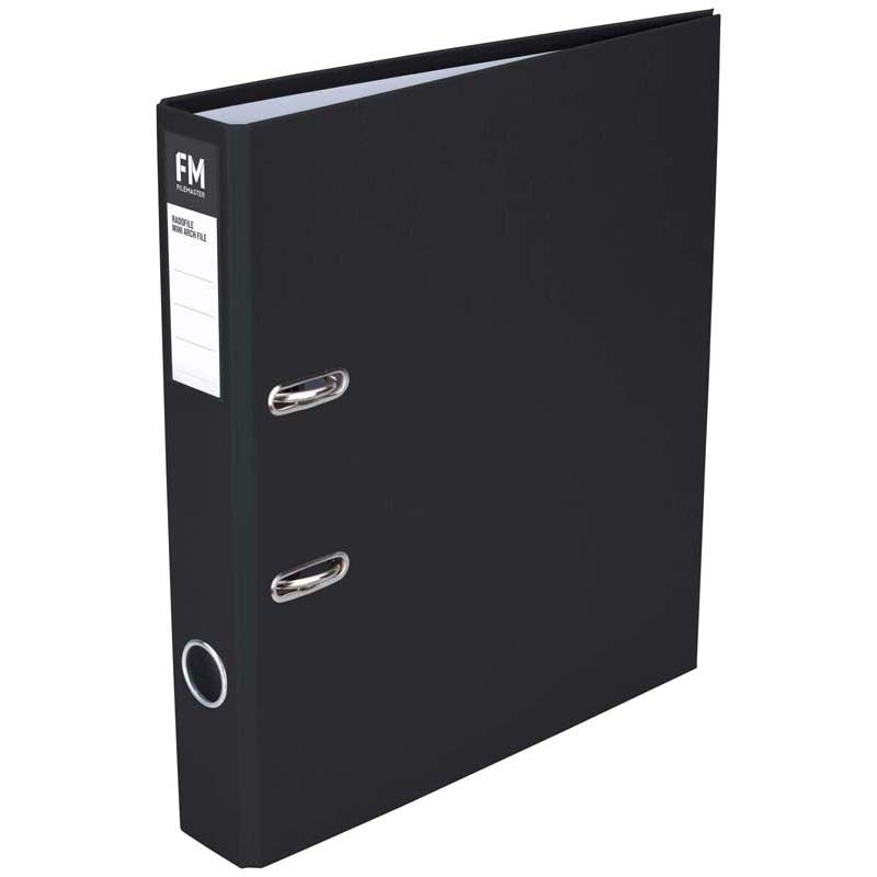 FM Binder Radofile Mini Black A4 Lever Arch