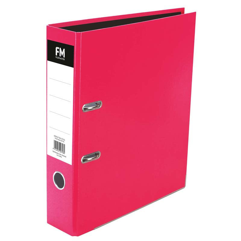 FM Binder Vivid Shocking Pink A4 Lever Arch