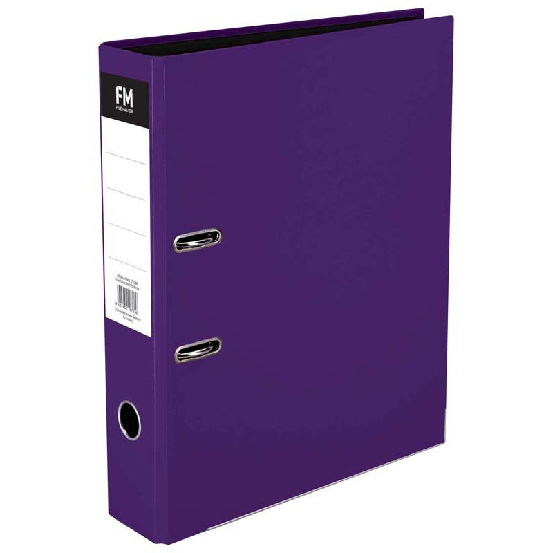 FM Binder Vivid Passion Purple Foolscap Lever Arch