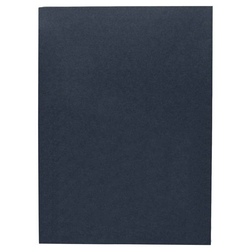 FM Presentation Folder Matte Navy Double Pocket 10 Pack 240gsm