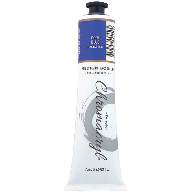 Chromacryl Paint Cool Blue 75ml