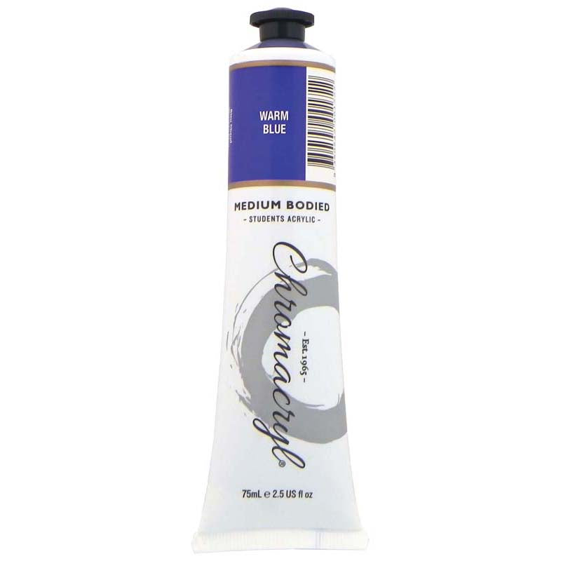 Chromacryl Paint Warm Blue 75ml