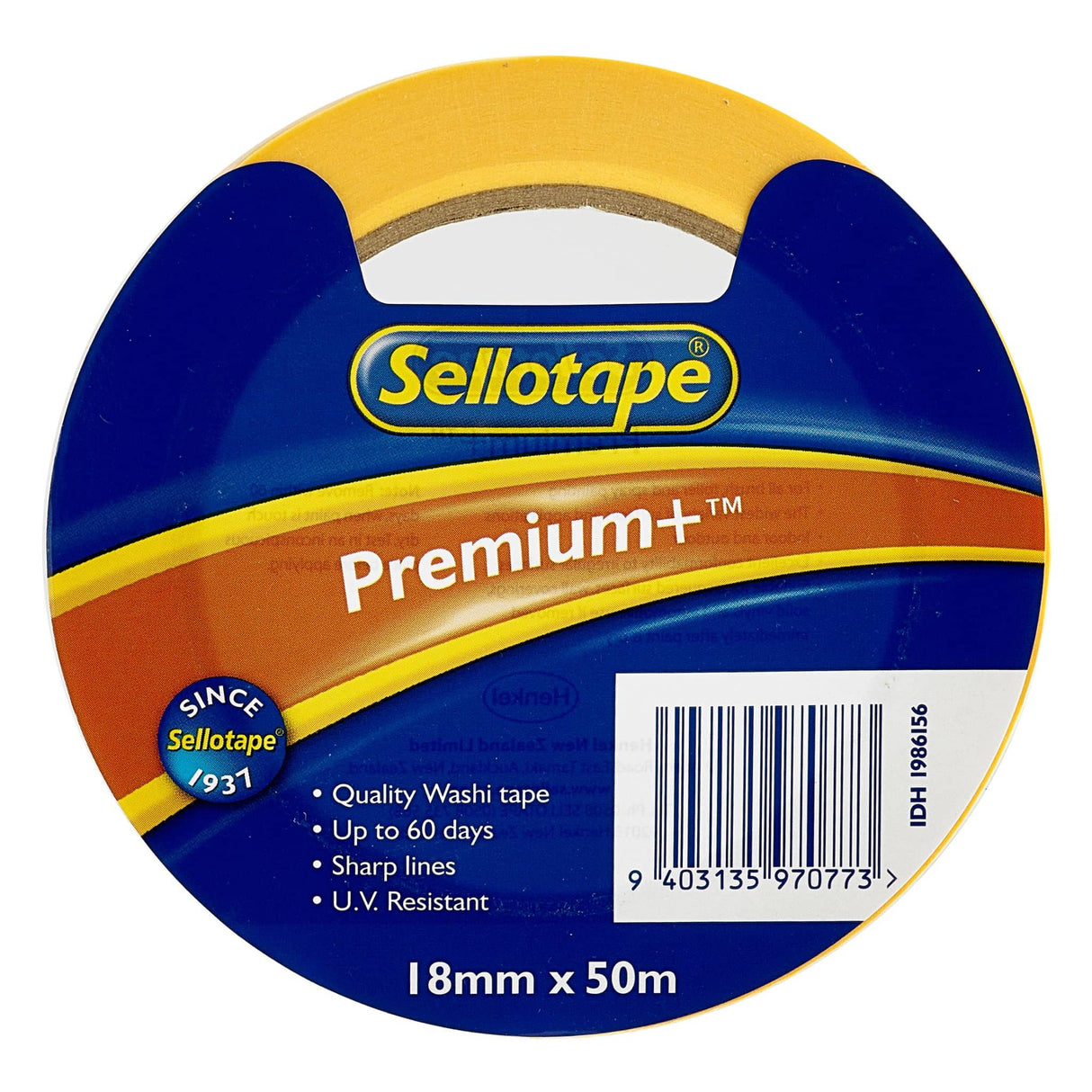 Sellotape Washi Premium+ Mask 18mm x 50m