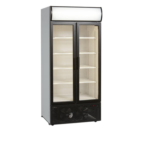 2 Door Glass Display Fridge - Cafe Supply