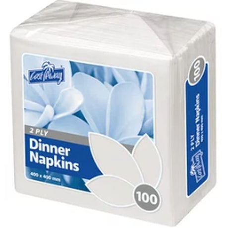 2 Ply Dinner Serviettes - Cafe Supply