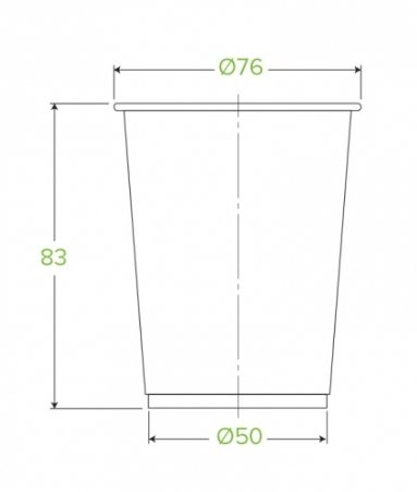 200ML CLEAR BIOCUP - Cafe Supply