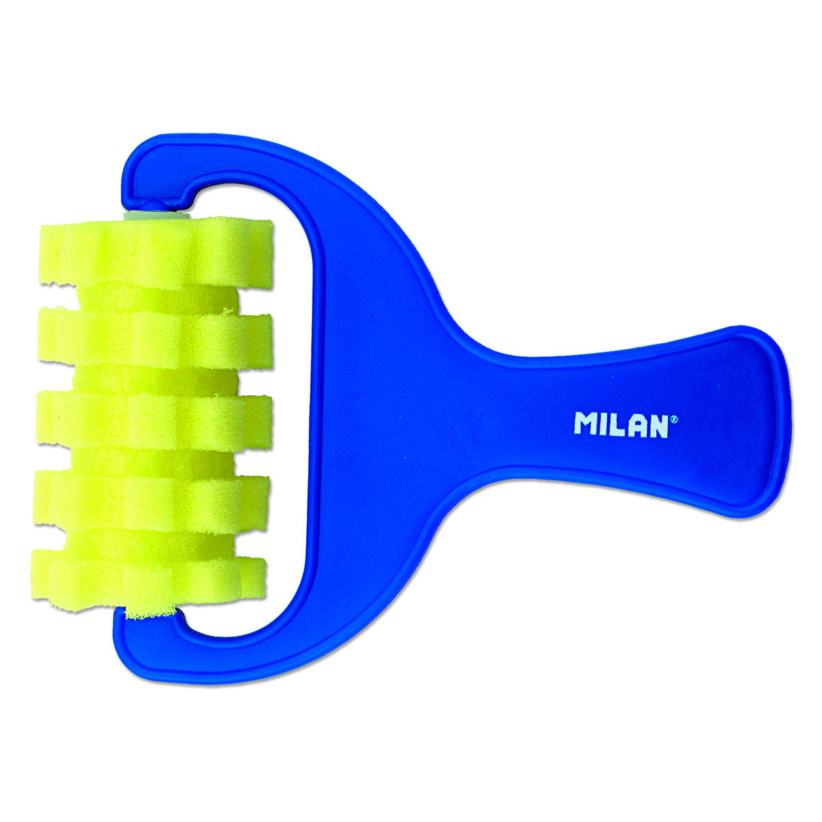 Milan Sponge Brush 1311 Series Toothed 70mm