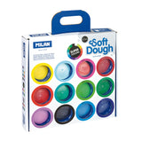 Milan Soft Dough Super Colours Assorted Pack 16