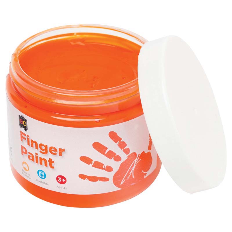 EC Finger Paint Orange 250ml