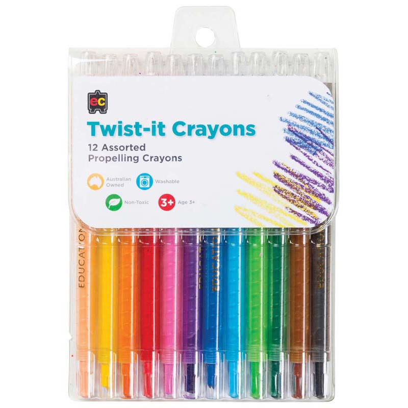 EC Crayons Twist-It 12 Pack