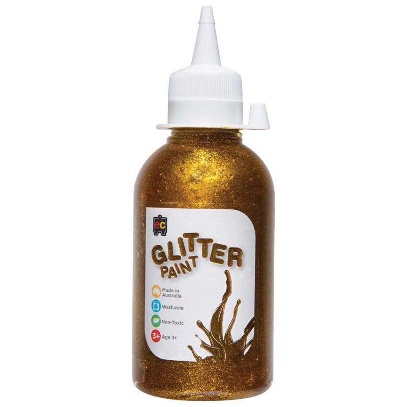 EC Glitter Paint Gold 250ml