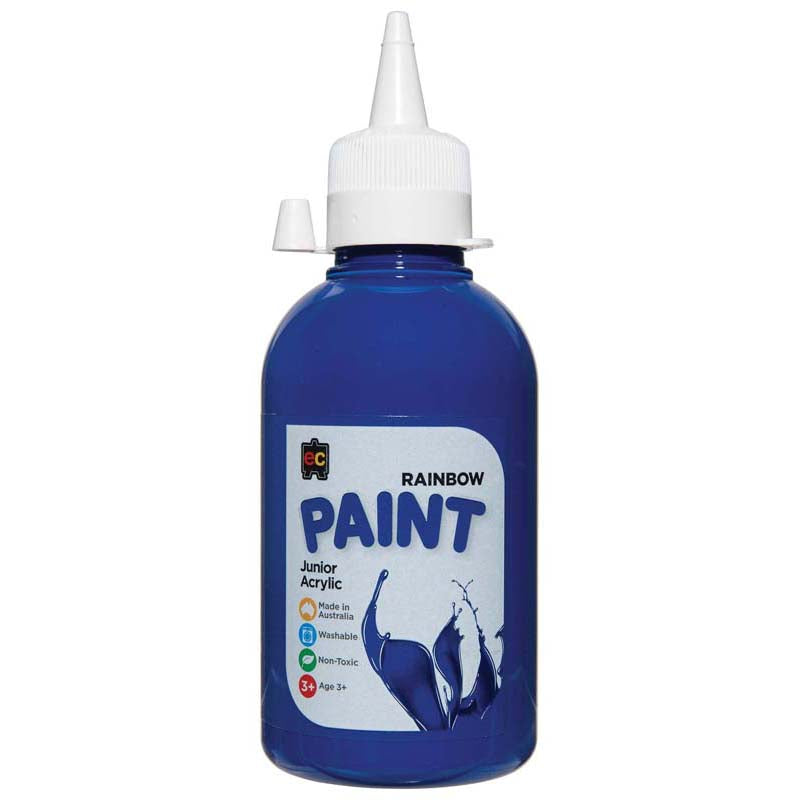 EC Paint Rainbow Acrylic Brilliant Blue 250ml