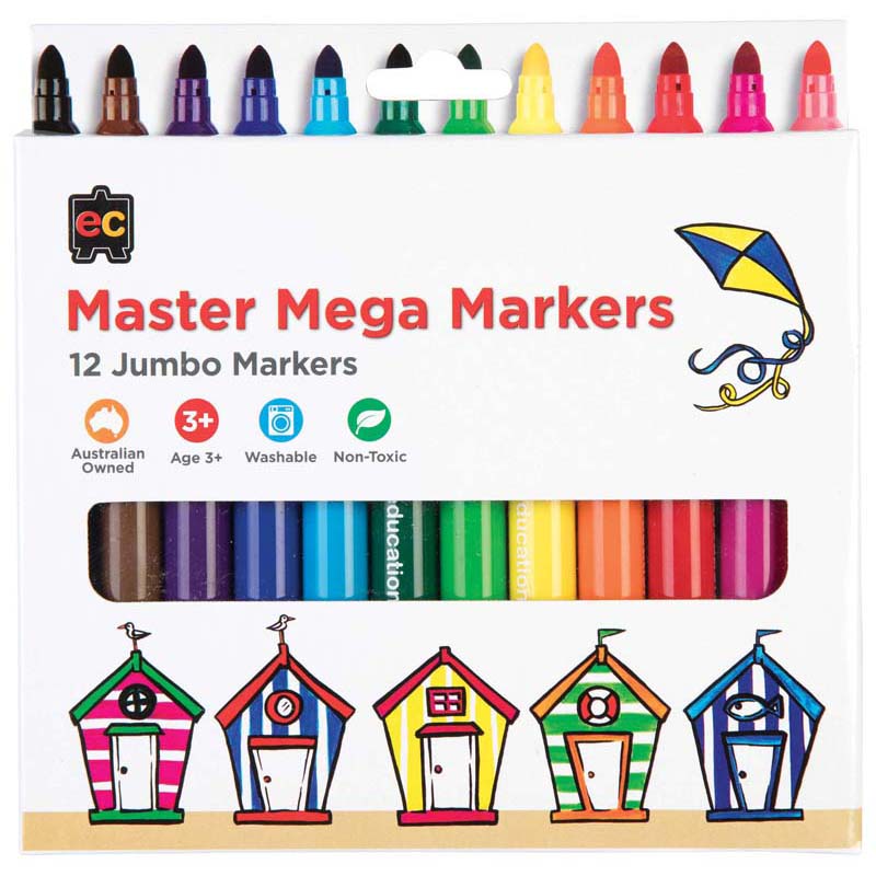 EC Master Mega Markers Pack 12