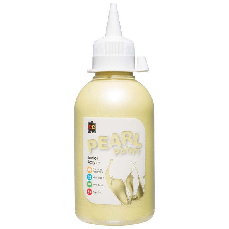 EC Paint Pearl Acrylic Yellow 250ml