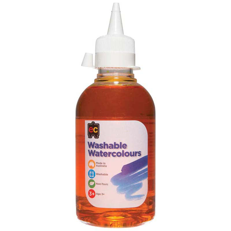 EC Paint Washable Watercolours 250ml Yellow