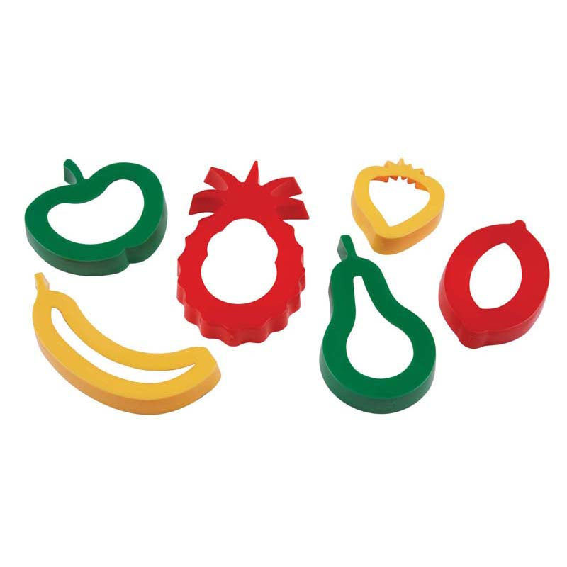 EC Dough Cutters Fruit Set of 6