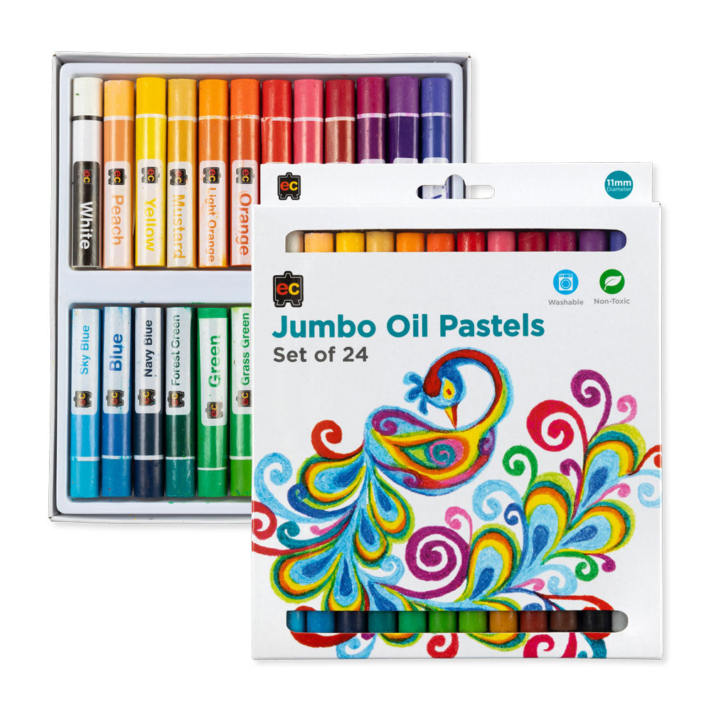 EC Pastels Jumbo Oil Pack Of 24