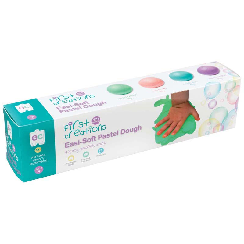 EC First Creations Easi-Soft Pastel Dough Set 4