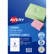 Avery Label L7565-25 Clear 8up 25 Sheets 99x67mm - Cafe Supply